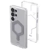 Image de URBAN ARMOR GEAR Plyo Pro Case Samsung Galaxy S25 Ultra Housse (Officiellement "Designed for Samsung" certifiée, Anneau magnétique, Wireless Charging compatible) ice (transparent)/argent