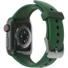 Image de Otterbox Bracelet All Day pour Apple Watch 40/41/42mm, Bracelet de rechange en silicone doux au toucher durable pour Apple Watch, Vert Foncé