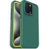 Image de OtterBox Fre Coque pour iPhone 15 Pro Max pour MagSafe, étanche (IP68),protection avec protecteur d'écran intégré, fabriqué de manière durable, supporte 5 x plus de chutes que la norme militaire, Vert