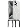 Image de Otterbox React Necklace Coque avec MagSafe pour iPhone 15 Pro, Coque de Protection Ultra Fine avec Collier réglable et Amovible, testé Selon Les Normes Militaires, Stardust