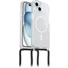 Image de Otterbox React Necklace Coque avec MagSafe pour iPhone 15, Coque de Protection Ultra Fine avec Collier réglable et Amovible, testé Selon Les Normes Militaires, Transparent