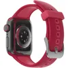 Image de Otterbox Bracelet All Day pour Apple Watch 40/41/42mm, Bracelet de rechange en silicone doux au toucher durable pour Apple Watch, Rouge