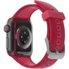 Image de Otterbox Bracelet All Day pour Apple Watch 44/45/46mm, Bracelet de rechange en silicone doux au toucher durable pour Apple Watch, Rouge