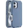 Image de Otterbox Coque Defender Series MagSafe pour iPhone 16, Antichoc, résistante aux Chutes, Ultra Robuste, Coque de Protection, supporte 7X Plus de Chutes Que la Norme Militaire, Bleu