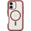 Image de Otterbox Coque Defender XT MagSafe pour iPhone 16, Antichoc, Anti-Chute, Robuste, supporte 7X Plus de Chutes Que la Norme Militaire, Transparent/Brun