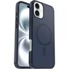 Image de Otterbox Coque Symmetry Series Clear MagSafe pour iPhone 16 Plus, Antichoc, Anti-Chute, Fine, supporte 3X Plus de Chutes Que la Norme Militaire, Transparent/Bleu