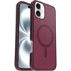 Image de OtterBox Symmetry Series Clear MagSafe Coque pour iPhone 16 Plus, Antichoc, Anti-Chute, Fine, supporte 3X Plus de Chutes Que la Norme Militaire, Rouge