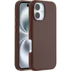 Image de Otterbox Coque Symmetry Series MagSafe pour iPhone 16, Antichoc, résistante aux Chutes, Coque de Protection Fine, supporte 3X Plus de Chutes Que la Norme Militaire, Brun
