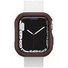Image de OtterBox All Day Bumper pour Apple Watch Series 9/8/7-45mm, Antichoc, Anti-Chute, élégant étui de Protection Watch, protège l'écran et Les Bords, Marron/Rouge
