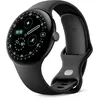 Image de Google Pixel Watch 4 (45 mm)   Montre connectée Android, Suivi Complet des données de santé et de Remise en Forme   Boîtier en Aluminium Noir Mat   Bracelet Sport Noir Volcanique   LTE
