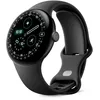Image de Google Pixel Watch 4 (41 mm)   Montre connectée Android, Suivi Complet des données de santé et de Remise en Forme   Boîtier en Aluminium Noir Mat   Bracelet Sport Noir Volcanique   LTE