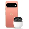 Image de Google Pixel 11 Pro - Rose Pêche, 512GB + Pixel Buds 2a - Vert Sauge