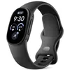 Image de Fitbit Edge par Google - boîtier Noir Mat/Bracelet Sport Noir Volcanique | Bracelet d'activité sport, coach bien-être, suivi du sommeil, affichage facile, batterie rapide, compatible Android et iOS