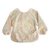 Image de Mushie Long Sleeve Bib bavoir Pastel Blooms 6-24m 1 pcs