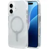 Image de ZAGG Milan Snap Coque Renforcée en Graphène pour iPhone 16 [6.1 Pouces], Compatible MagSafe, Anti-jaunissement, Prise en Main sécurisée, Coque de téléphone à la Mode, Anti-Choc (Swirl Glitter)