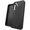 Image de ZAGG Coque de Luxe pour Samsung Galaxy A26 5G [6,7 Pouces] avec Chargement sans Fil, Protection Contre Les Chutes de 3 m, Mince, Motif ondulé, Noir