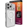 Image de ZAGG Crystal Palace Case for iPhone 17 Pro Max - Clear, Drop Protection (13ft/4m), ClearGuard Anti Yellowing & Scratch Resistant, MagSafe & Wireless Charging Compatible