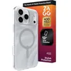 Image de ZAGG Milan Coque à Clipser pour iPhone 17 Pro Max, renforcée en graphène avec Protection Contre Les Chutes (4 m), Bords texturés et Design étincelant, Compatible MagSafe, Argent Scintillant