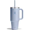 Image de Hydro Flask - Travel Tumbler 946 ml (32 oz) avec couvercle à paille pressé refermable - Acier inoxydable - Isolation sous vide à double paroi - Couvercle résistant aux éclaboussures - Surf