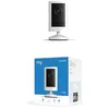 Image de Ring Caméra extérieure 2K (Outdoor Camera 2K, nouvelle génération), Sur secteur, À installer soi-même, Vidéo Retinal 2K grand-angle, Zoom jusqu'à 6x et vision nocturne améliorée, Blanc