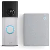 Image de Ring Battery Video Doorbell Plus (nouvelle génération) + Chime (3e gén.) | Sonnette vidéo Retinal 2K, zoom amélioré jusqu'à 6x | Facile à installer | Batterie rechargeable | Abonnement Ring 30 jours
