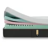 Image de EGO HOME Matelas en Mousse à Froid 180 x 200 cm, épaisseur 18 cm, résistance Moyenne, avec 3 Couches de Mousse à Froid, utilisable des Deux côtés, soulage la Pression, Respirant, protège Le Dos
