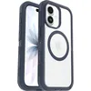 Image de Otterbox Coque Defender Series Pro XT Clear MagSafe pour iPhone 17, Antichoc, Anti-Chute, Robuste, supporte 7X Plus de Chutes Que la Norme Militaire, Transparent/Bleu