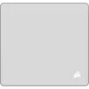 Image de Corsair MM Tapis de Souris de Jeu en Tissu - Moyen (320 x 300 mm), Surface Micro-tissée précise, Dessous antidérapant en Caoutchouc Naturel, Bords Cousus, Gris