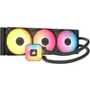 Image de CORSAIR NAUTILUS II 360 RS ARGB Refroidisseur liquide pour processeur, Noir | AIO, Ventilateurs RS II ARGB inclus, PWM, AMD AM5/AM4, Intel LGA 1954/1851/1700, installation facile, connexion en série