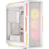 Image de Corsair iCUE Link 5000T LX RGB Boîtier PC ATX de Taille Moyenne   3X Ventilateurs LX120 RGB Préinstallés, Bandes Lumineuses RGB Aurora Intégrées, Intérieur Spacieux, Hub du iCUE Link Inclus   Blanc