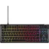 Image de Corsair K55 Core TKL Clavier Gaming RGB   Tenkeyless, 8 Zones RGB, Touches Silencieuses à Membrane, Résistant aux Éclaboussures, Touches Multimédia, 1000Hz   Disposition FR   Noir