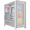 Image de CORSAIR Frame 5000D RS ARGB Boîtier Modulaire Mid-Tower à Haut Débit d'air   4 x Ventilateurs RS Pré-Installés, Système de Support pour Ventilateur InfiniRail   Blanc