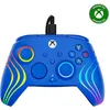 Image de Turtle Beach Afterglow Wave Manette filaire Câble USB Éclairage RVB - Gâchettes à effet Hall & Boutons programmables - Xbox Series X|S, PC (Licence officielle Microsoft) - Bleu