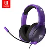Image de Turtle Beach Airlite Fit Casque de Jeu Filaire Ghost Violet sous Licence Officielle pour Toutes Les Nintendo Switch - Microphone à Bascule et Silencieux, Oreillettes de Confort supérieur