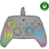 Image de Turtle Beach - Manette Xbox Officielle Microsoft Afterglow Wave Filaire - Éclairage RVB, Gâchettes à effet Hall, Boutons Programmables - Gris