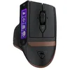 Image de Turtle Beach Command Series MC7 Souris de Gaming sans Fil avec écran Tactile intégré Command Display, capteur Optique Owl Eye 30K DPI, connectivité Tri Mode et Station de Charge