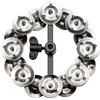 Image de Meinl HTHH2BK Tambourin pour Hi Hat Double rangée Noir