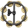 Image de Meinl HTHH1B-BK Headliner Series Tambourin 1 rangée Grelots en laiton martelé