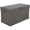 Image de LIFETIME Coffre de Rangement extérieur Marron 127,9 x 64 x 67,2 cm