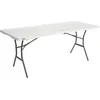 Image de Lifetime Table Pliante Blanc Granite 182,9 x 76,2 x 73,6 cm