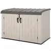 Image de LIFETIME Coffre de Rangement extérieur Tan 191,1 x 107,3 x 132,2 cm