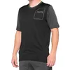 Image de 100% Ridecamp T-Shirt Homme, Black/Charcoal, L