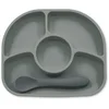 Image de BBLÜV Yümi assiette à compartiments Grey 1 pcs