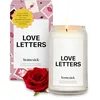 Image de Homesick Bougie parfumée, lettres d'amour