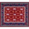 Image de Meinl MDRS-OR Tapis de grosse caisse orientale Noir 1,6 x 1,4 m