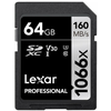 Image de Lexar SDXC 64 Go Professional UHS-I 1066x (160Mb/s) U3 CL10
