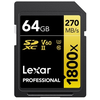 Image de Lexar SDXC 64 Go Professional UHS-II 1800x (270Mb/s)