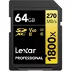 Image de LEXAR Professional 1800x SDXC 64 Go SDXCPROGOLD64GV60