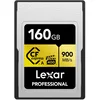 Image de Lexar LCAGOLD160G-RNENG Carte mémoire CFexpress Type A Gold Series jusqu'à 900 Mo/s de Lecture, vidéo 8K de qualité cinéma, VPG 400