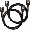 Image de Corsair Câble SATA blindé Premium   SATA 6 Gbps 60 cm, noir
